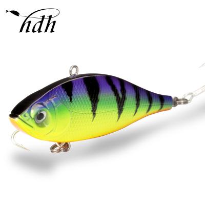 China ABS China bait hard isca artificial fishing lures sinking 76mm 22g metal vib fishing lure for sale