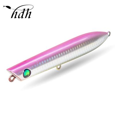 China ABS Plastic Water Top Snap Fishing Lure 130mm/31.5g Artificial Hard Sea Bass Sea Bass Snap Fishing Lures for sale