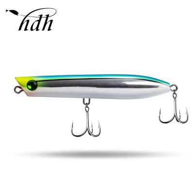 China ABS Fishing Tackle 18colors Large Lure Mouth Snap 130mm Water Top Snap Fishing Tackle Lures for sale