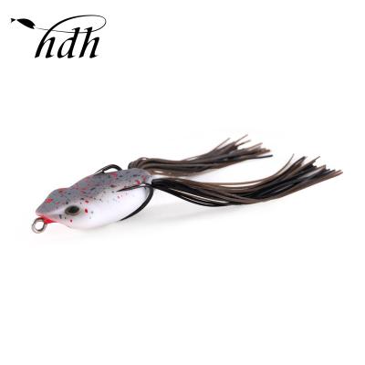 China Custom Artificial Lifelike PVC Swimbait Bass Fishing Insect Soft Lure Frog 40mm6g Fishing Lures for sale