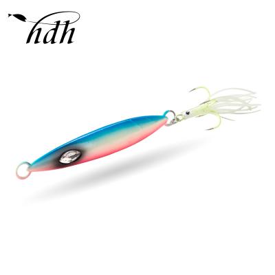 China Fishing Tackle Saltwater Metal Hard Bait Artificial Lure 100g Baits Sequin Metal Bait Lure Jig for sale