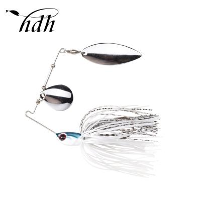 China Metal Fishing Lures Hard Bait Metal Spinner Jigs Lure Kit For Freshwater Saltwater Fishing Spinner Bait for sale