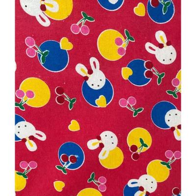 China Antistatic Wholesale Plain Selling Stock Printed Flannel Children's Cotton Clothing Fabric for sale