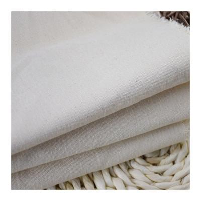 China China Supplier Breathable Cotton Canvas Cloth Global Workwear Fabric 100% Thick White Color for sale