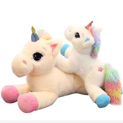 China Eco-friendly Lying Mexican Plush Dolls Toy Unicorn Plush Soft Toy Unicorn Stuffed 40cm for sale