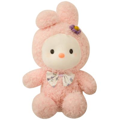 China Kawaii Customized Colorful Stuffed Plush 25cm Rabbit Bunny Soft Toy for sale