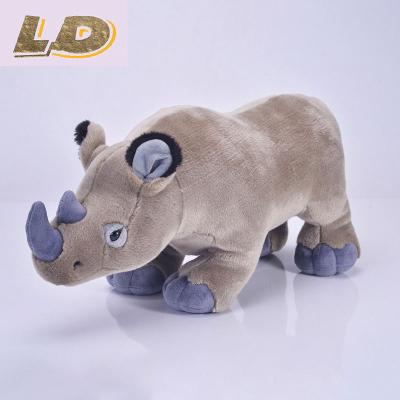 China Customized Plush Eco - Friendly Sloth Plush Personalized Rhino Plush Toy for sale