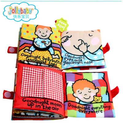 China Eco - Friendly Intelligence Toy Cloth Baby Book Learning Soft Cloth Toys Educational Books for sale