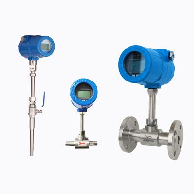 China High Accuracy SS316 Thermal Flow Meter Mass Air Gas Flow Controller LPG Mass Flow Meter for sale