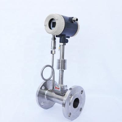 China SS304 RS485 new compressed air steam vortex flowmeters / flow meter for sale