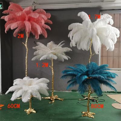 China Modern feather floor lamp, tree lamp, feather lamp for sale