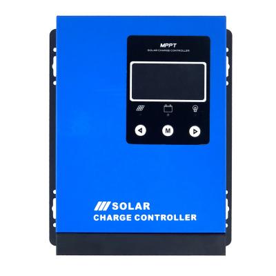 China Controller 30A 40A 60A 100A 12v 24v 36V 48v MPPT Auto Max Charger Power Point Tracking Hybrid MPPT Solar Panel Charge Controllers for sale