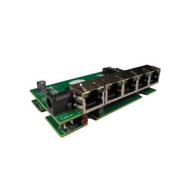 China SOHO Port Chipset IP3210 5 SOHO Wired Router Modules Smart Full Network Router Module for sale