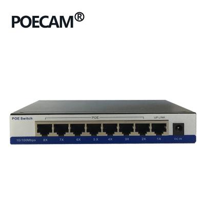 China Passive POE Poe Switch 8 Port Power Ethernet 12V-24V for Ubiquiti Nanostation Unifi MikroTik RouterOS RouterBoard 24v wifi poe for sale