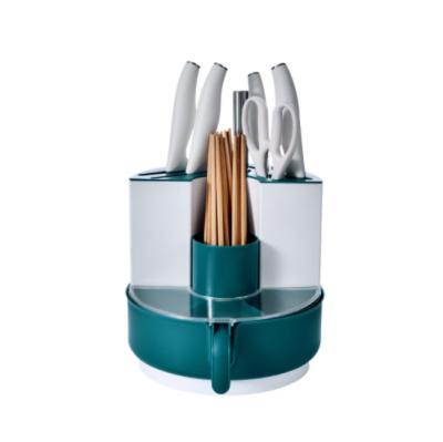 China Disposable made of plastic universal useful even kitchen storage knife holder for sale