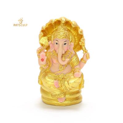 China Hot sale Hindu ganesha buddha statues home decoration small resin handmade crafts for sale