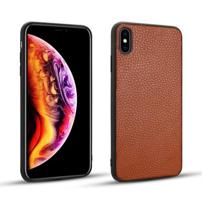 China Wholesale Slim Back Case Cover New 2019 Genuine Leather For iPhone XS Max Case for sale