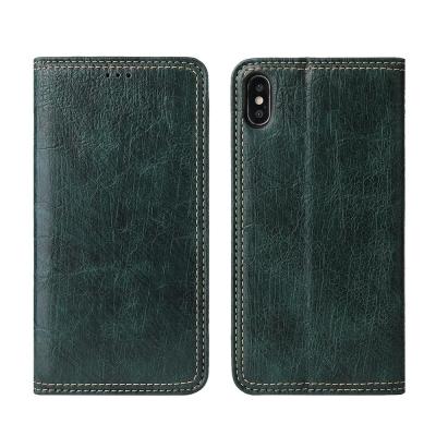 China Card Slot Leather Kickstand Wallet PU Leather Flip Case Magnetic Phone Case for iPhone XR with Card Holder for sale