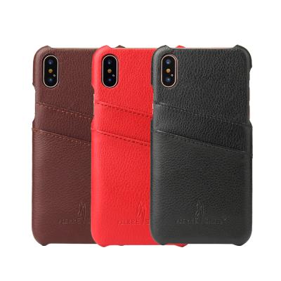 China With card slot mobile phone accessories for iphone X case, phone case for iphone X for sale