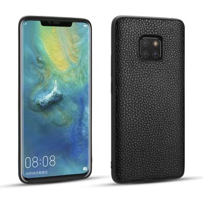 China Wholesale Real Leather Shockproof Back Cover Phone Case For Huawei Mate 20 for sale