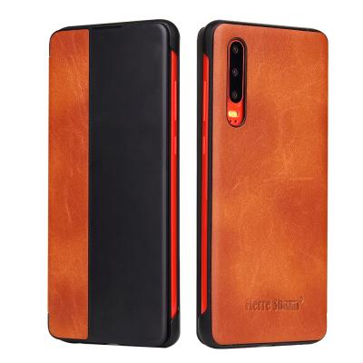 China Wallet Case PU Leather Flip Slim Fit Magnetic Case For Huawei P30 Case for sale