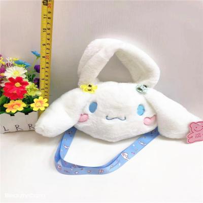 China Wholesale Hot Selling Plush Melody Stuffed Bag Children's Handbag Wholesale Cute Girl's Heart Messenger Bag Travel Bag for sale