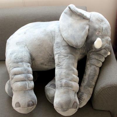 China Wholesale Cute Gift Toy Elephant Plush Toy 40cm Giant Animals Rest Unstuffed Plush Elephant Skin Cloth Baby Kids Gift for sale