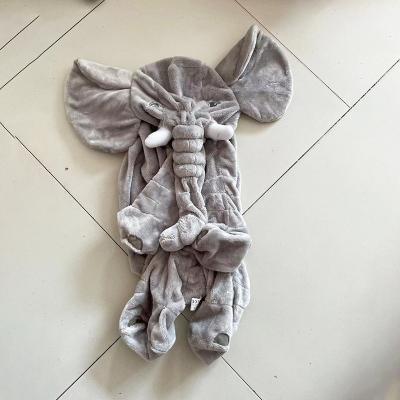 China Gift Wholesale 60CM Multicolor Cute Soft Stuffed Animals Unstuffed Unstuffed Animals Baby Sleep Plush Elephant Pillow Toy for sale