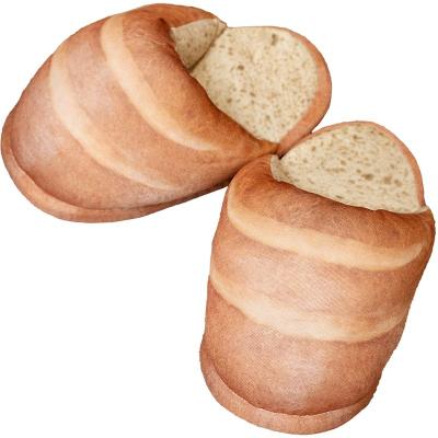 China Hot Sale Animal Bread Slippers Stuffed Family Food Slippers Children Love Cute Household Decoration for sale