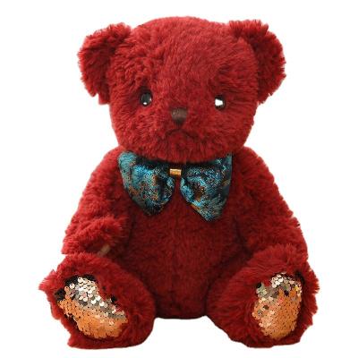 China Custom hot sale OEM marine life plush teddy bear logo and image for kids gift bedtime toys bear tedddy plush for sale