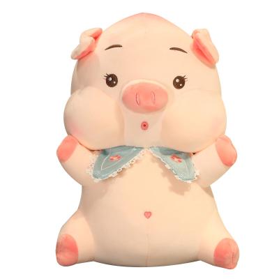 China Lovely Gift Wholesale High Quality Lucky Pig Plush Custom Selling Pig Toys Pig Pillow Pacifier And Stuffed Animal Toy for sale