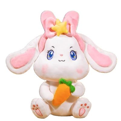 China Wholesale Plush Rabbit Toy Stuffed Animals Customized 40/60cm Kawaii Animals Plush Bunny Doll Stuffed Rabbit Toy for sale