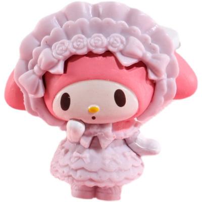 China Creative cute China PVC cartoon doll mobile phone orname NTS decoration lovely little Sanrio Kulomi diy melody accessories shell for sale