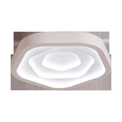 China High Quality Pink Shape Led Modern Ceiling Lights Living Room Lamp Bedroom Ceiling Lights Children's Room Lamp for sale