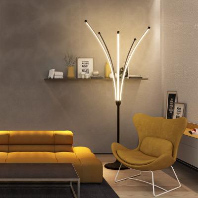 China Lighting Functions Nordic Modern Metal Adjustable Light Decorations Standing Led Floor Lamp For Living Room for sale