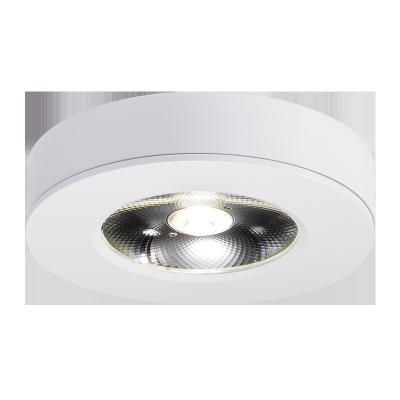 China Modern Wholesale Indoor Aluminum COB Spotlight 12w 20w Recessed Round Spotlight With Trims for sale