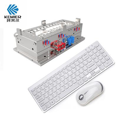 China For US Department of Interior OEM Factory Personal Mold Layout Wireless Combo Keyboard and Mouse Mount Set 109keys Aluminum Panel for sale