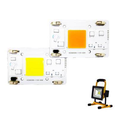 China Floodlights/Grow Light Welding Free Driverless AC 80W 110V Smart IC/foold No Need Driver For Flood Light Diy Floodlight Lighting Flip Chip Cob LED COB Chip for sale