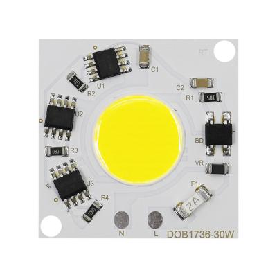 China Led Flood Light / Spotlight AC 220V 30W Led COB Chip Smart IC LED Module For Flood Light Spotlight Downlight Tracking LED Light Driverless Chip for sale