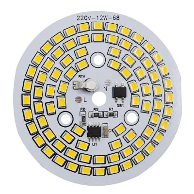 China Spotlights / Downlight / Track Light DOB Maker 220V Integrated AC DOB Driverless MCPCB 12W 9W 7W 5W LED Bulb Spotlight Customized LED Module for sale