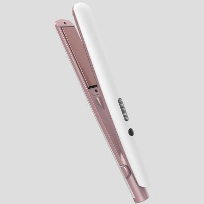 China Hotel Custom Design Mini Hair Straightener Private Label Portable Professional Ceramic Flat Iron Hair Straightener for sale