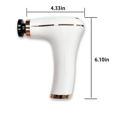 China Hot Selling Hand Held Portable Handheld Rechargeable Massage Gun Mini Rechargeable Muscle Massager Fascia Massage Gun for sale