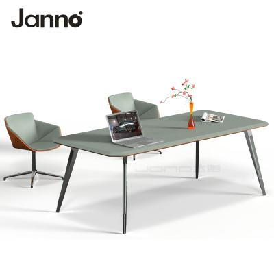 China (Size) China Factory Wholesale Price Office Furniture Conference Room Equipment Adjustable Luxury Modern Meeting Table for sale