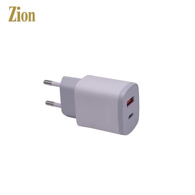 China Chinese Standard 20W Mobile Phone Charger 20W USB-C Pneumatic High Speed ​​Power Fit Adapter PD 20W PD Chinese Standard for sale