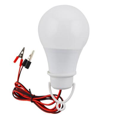 China warehouse night light dc12v led bulb 3w 5w 7w 9w 12w wire and switch for camping for sale