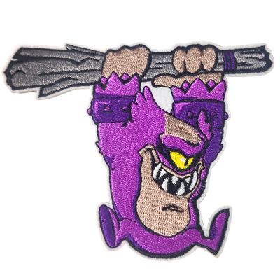 China Wholesale Custom Brand Cheap Woven Patches Viable For Apparel Woven Heat Press Cardboard Woven Embroidery Patch for sale