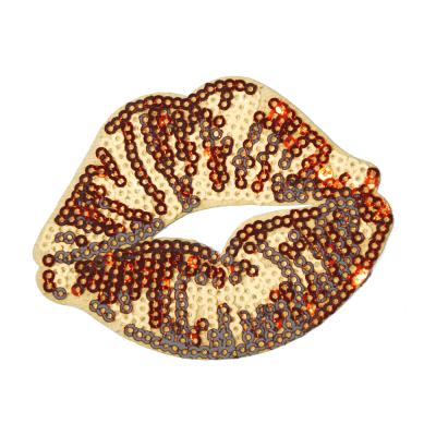 China Custom Colorful Sequin Sequin AppliquePatch Digital Patch For Popular Reversible Garment Embroidery Sequin Patches for sale