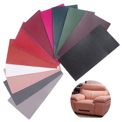 China Wholesale Custom Large First Aid Waterproof For Upholstery Couch Sofa Car Seat Jackets Handbags Self Adhesive Pure Leather Fabric Patch for sale