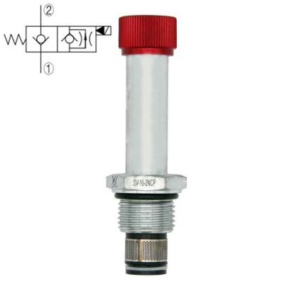 China Válvula de solenoide hidráulica normalmente fechada à venda