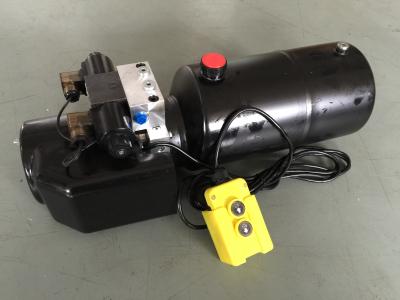 China DC 12V 1.6KW  Work Pressure 18Mpa with Round Steel Tank Mini Hydraulic Power Packs for Fork-lifts for sale